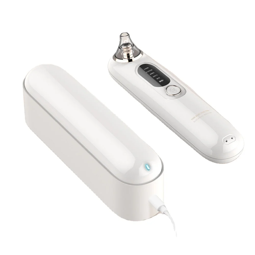 

Facial Pore Cleaner - Electric Acne Comedone Whitehead Extractor W/5 Suction Power,USB Rechargeable Blackhead Vacuum Removal Kit