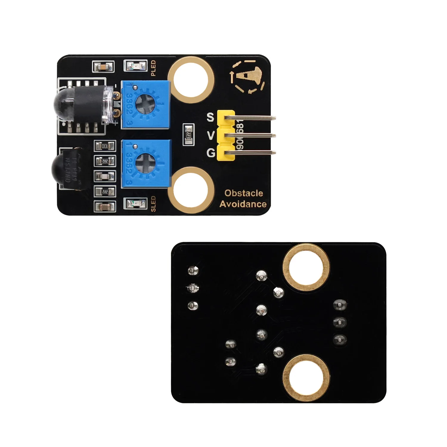 Picture 3: Infrared Obstacle Avoidance Sensor & Single Line Tracing Sensor Compatible With Lego Blocks  For Arduino Robot Projects