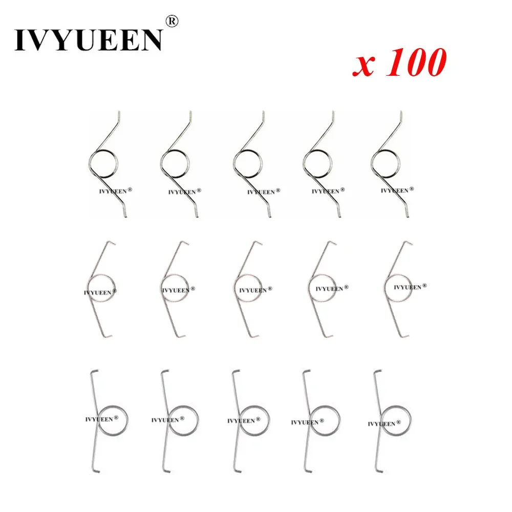 IVYUEEN 100 pcs R2 L2 Trigger Buttons Springs for Dualshock 4 5 PS5 PS4 DS4 Pro Slim Controller Spring JDM 001 010 011 030 040