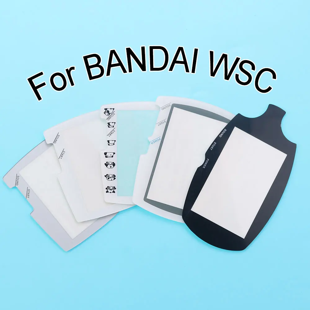 1 PCS For BANDAI Bandai WSC Game Screen Plastic Lens Bandai WS Magic Swan Screen Mirror Plate Replacement Parts