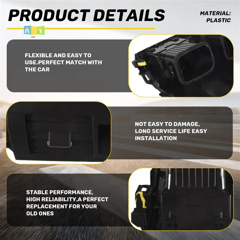 

A04E-Center Dash A/C Outlet Air Vent Panel For Toyota Corolla 2008-2013