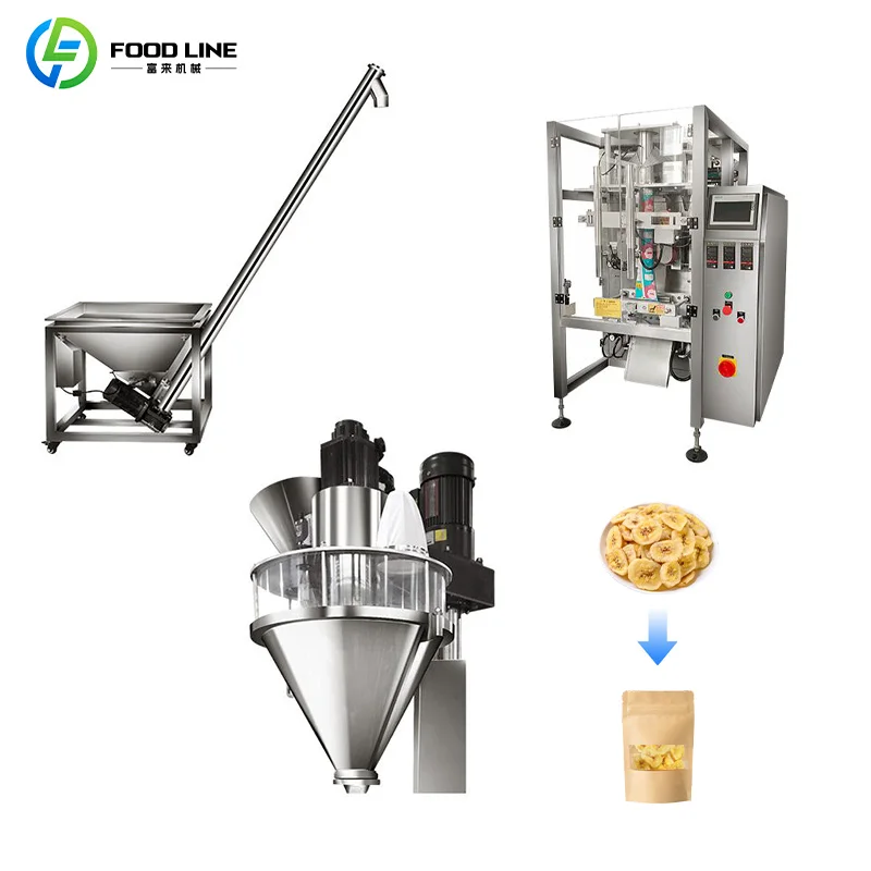 Customized Multifunctional Premade Bag Powder Packing Machine Auger Type Automatic Filling Machine For Spice Powder Processing