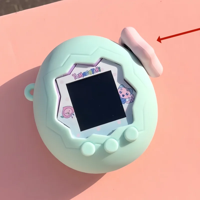 ل Tamagotchi الجنة مقبض ستار الغطاء الواقي الإلكترونية الحيوانات الأليفة الملحقات الملونة لعبة مجسمة الديكور فتاة هدية عيد الميلاد #4