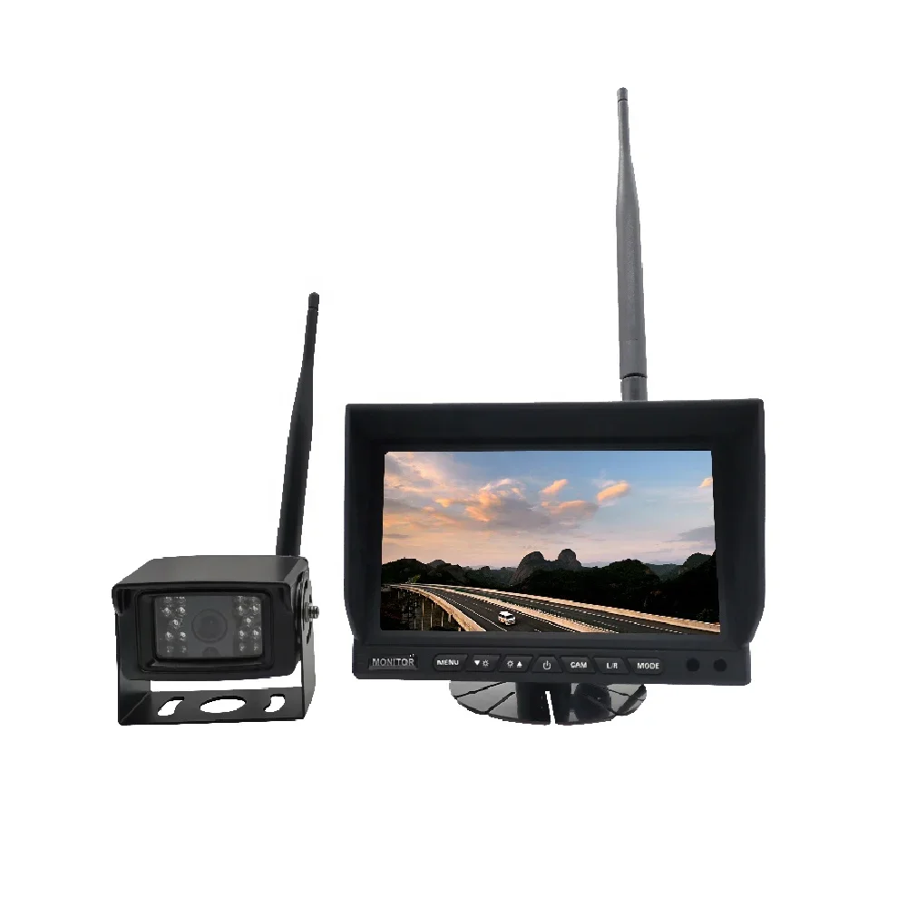 2.4G Digital Wireless Truck 24V Reversing Car Camera System Tractor Wifi RearView Camera