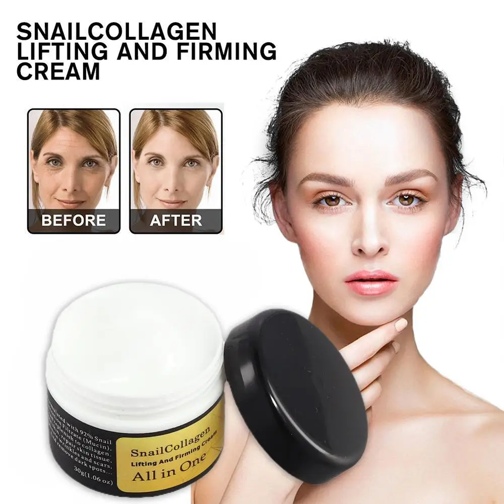 Snail Essence Face Cream Moisturizing Brighten Whitening Cream Lifting Firming Fade Fine Lines Cream Korean Cosmetics Skin Care