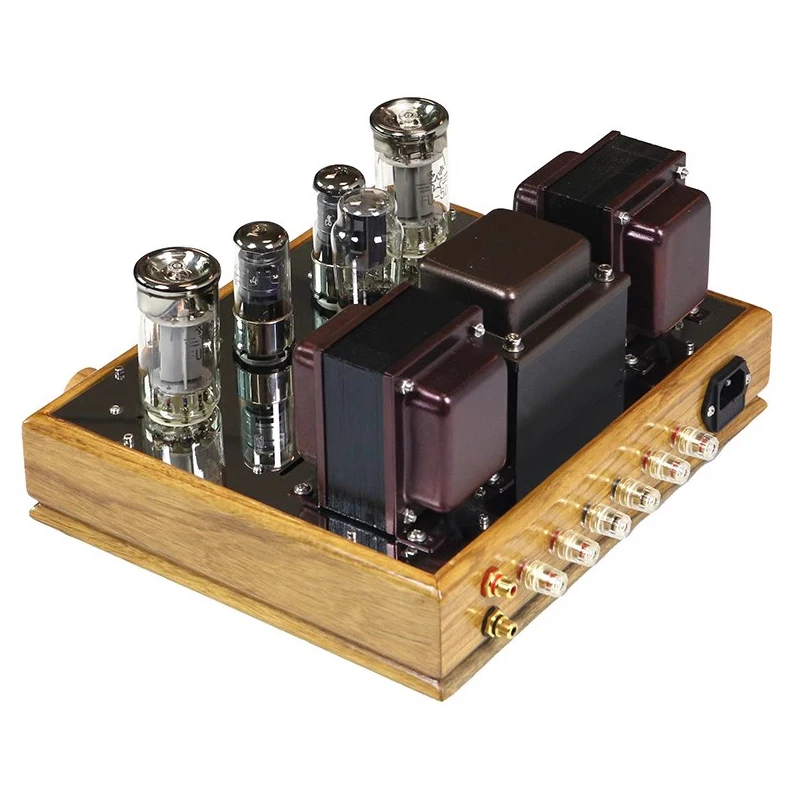 Amplificador de tubo fu50 push-pull 6j8p, 12w, 2 estéreo, 5z3p, retificador de extremidade única, classe a, amplificador de tubo de vácuo, áudio superlinear