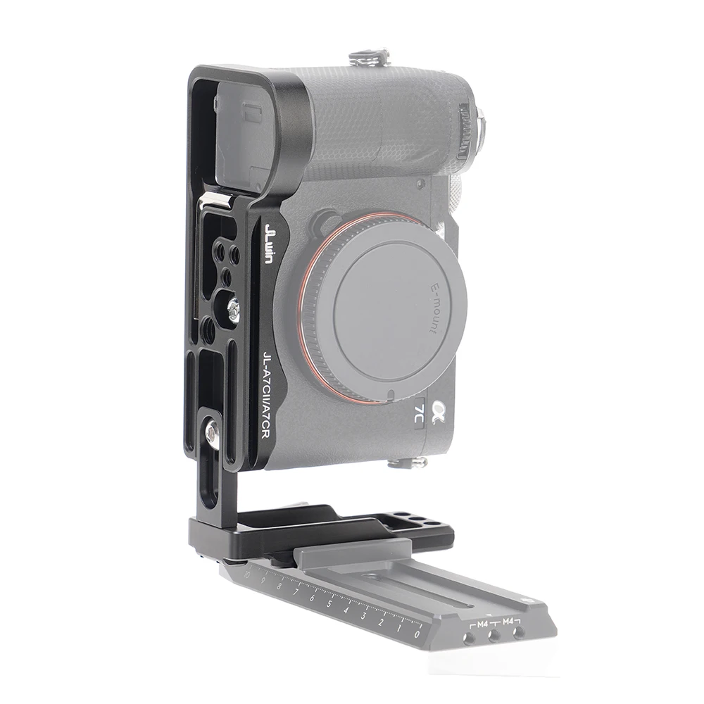 FOTGA L Shape For Sony A7C2 A7CII A7CR Camera Vertical Shooting For Ronin Bracket Plate Baseplate Quick Release Stabilizer Tripo