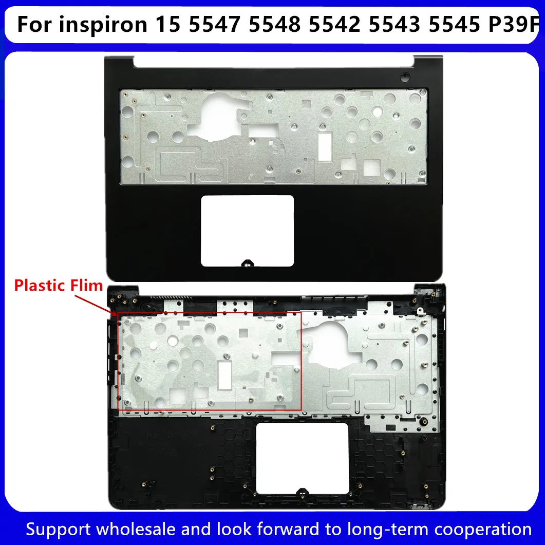 Nowość do Dell Inspiron 15-5000 5545 5547 5548 5542 5543 P39F wielkie litery podpórce pod nadgarstki pokrywa 0K1M13 K1M13 47R72 047R72