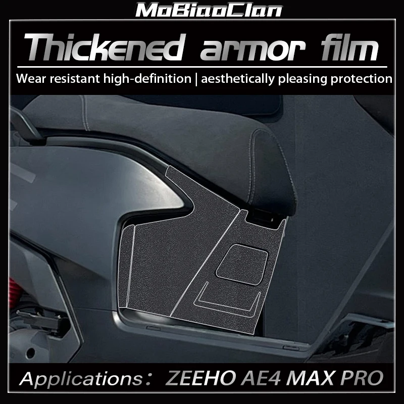 

For ZEEHO AE4 MAX PRO ae4 max pro 2025 Motorcycle Thickened Armor Protection Stickers Modification Accessories