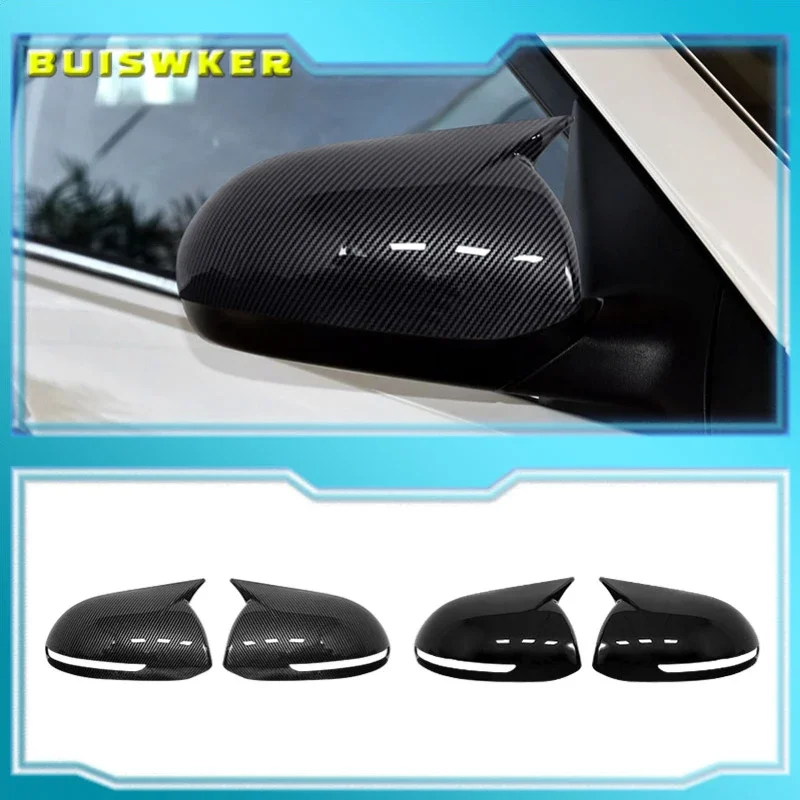 

For K2 Pegas 2011-2015 Rearview Mirror Cover Trim Rear view Mirrors Cover Sticker Auto Parts Car Styling