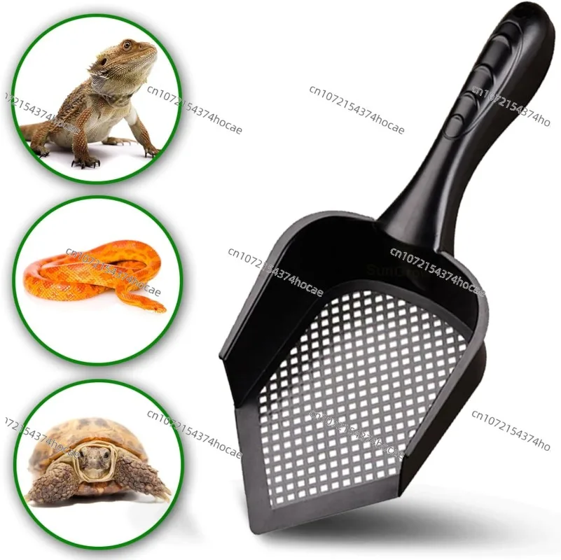 Durable Garbage Cleaner Glass Substrate Garbage Shovel Cleaner Reptile Bedding Corner Sand Spoon