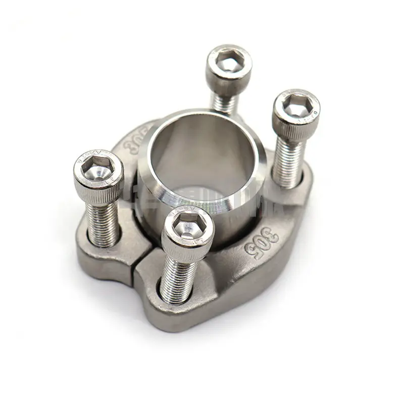SAE split flange welded pipe assembly JB/ZQ4187-97 welded high pressure A type folio stainless steel