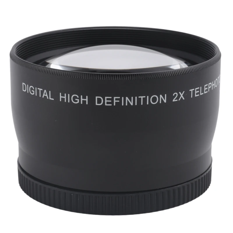 58Mm 2X Telephoto Lens Tele Converter For Canon Nikon Sony Pentax 18-55Mm