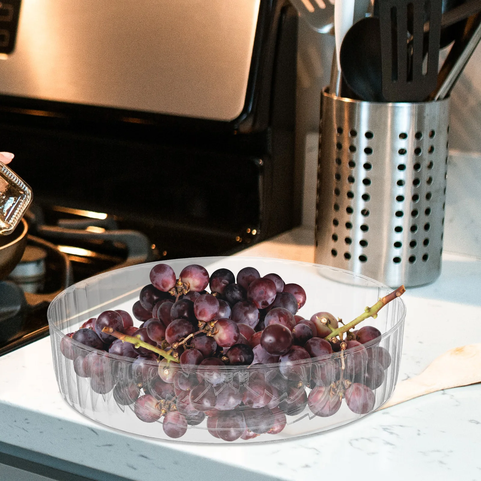 

Rotating Storage ganizer Transparent Spice ganizer Kitchen ganiser Bathroom Turntable Rack Practical