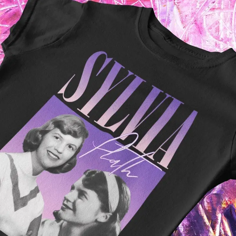 Sylvia Plath Y2K 90s Bootleg T-Shirt