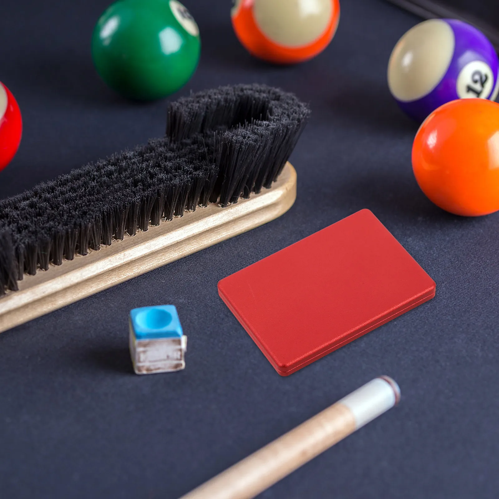 

Billiard Tip Repairer Pool Stick Accessories Billiards Club Head Tool Replace Supplies Red Shaper