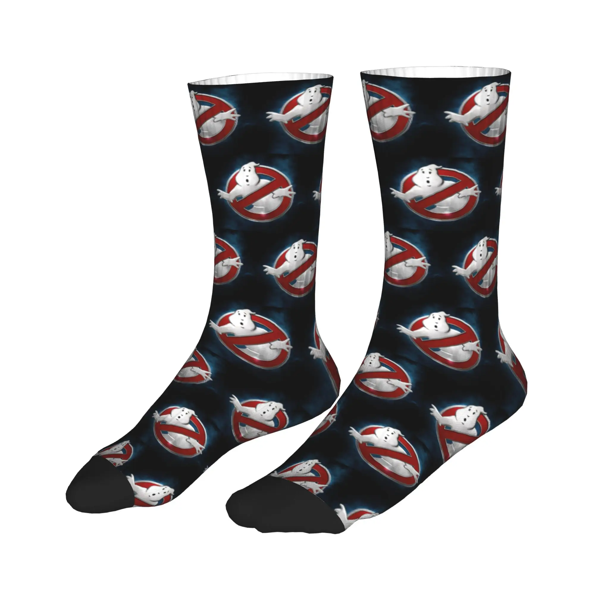 

All Seasons Stockings The GhostBusters logo pattern Sport Socks Crazy Middle Tube Socks for Men Women Birthday Present