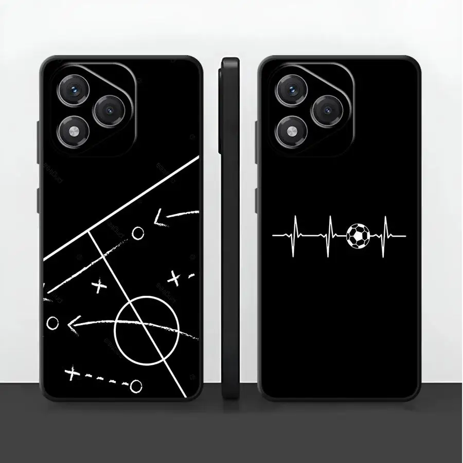 Funda Phone Cover Case for Huawei P30 P20 Pro P Smart 2019 P20 Lite 2018 P20 P40 Lite Football Creative Pattern-