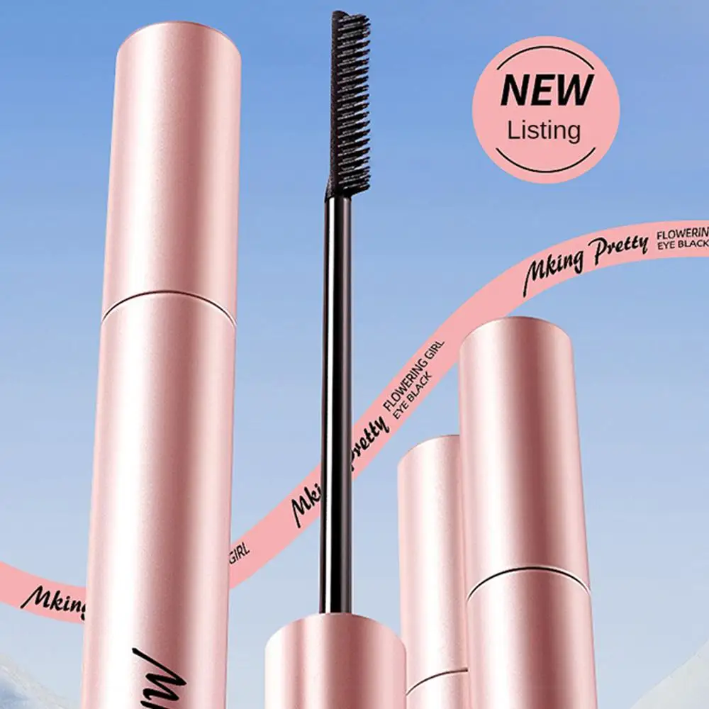 Blumen mädchen Mascara Make-up Wurzel und Wurzel Mascara buschige große Augen wasserdichte Mascara dichte Curling dicke Mascara Augen lange Mascara