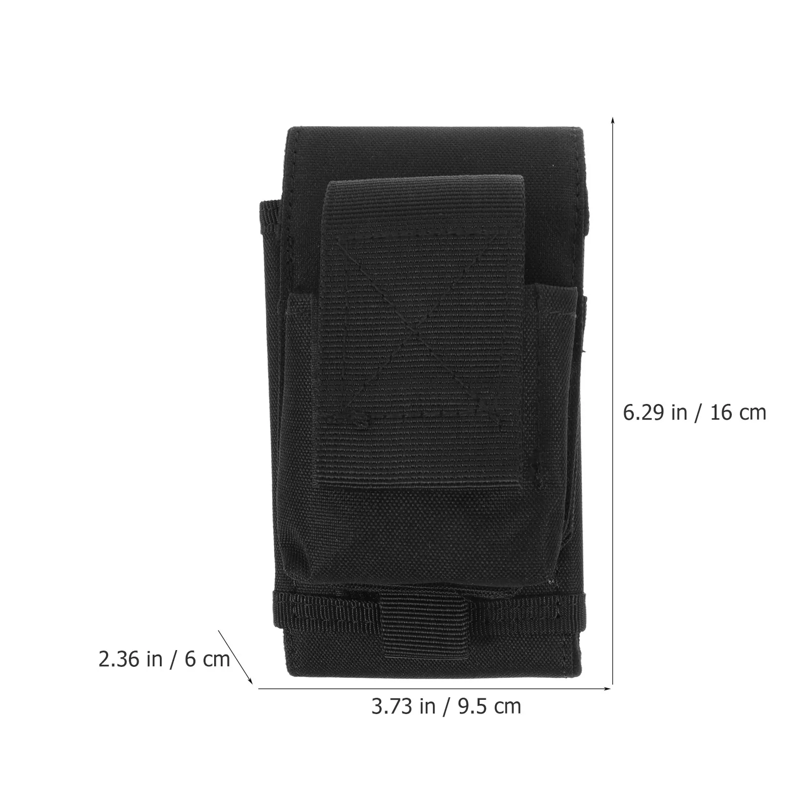 Portable Insulin Pump Bag for Belt Nylon Diabetes Pump Holder Waist Strap Organizer Crush Resistant Secure Closure Travel view 4