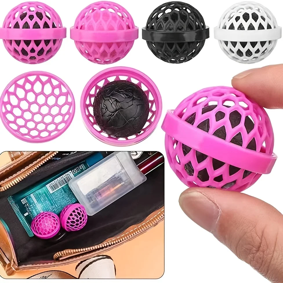 

1pc Portable Backpack Clean Ball Dirt Hair Adhesion Balls Convenient Small Reusable Laundry Washing Balls Home Accessories