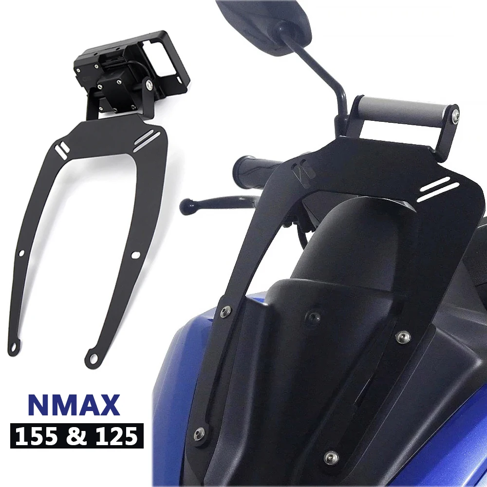 

NEW Motorcycle GPS Phone Mount For YAMAHA NMAX 125 155 2015-2020 Navigation Bracket Holder Stand Motorcycle Accessories
