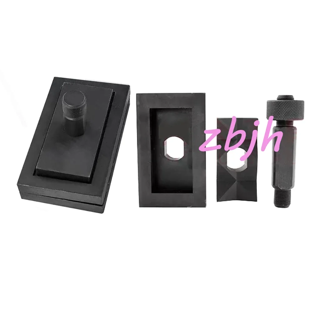 【Ready Stock】28x22mm 71x29mm Hydraulic Knockout Punch Rectangle Die for SYK-8 / SYK-15 Hydraulic Knockout Punch Driver Tool