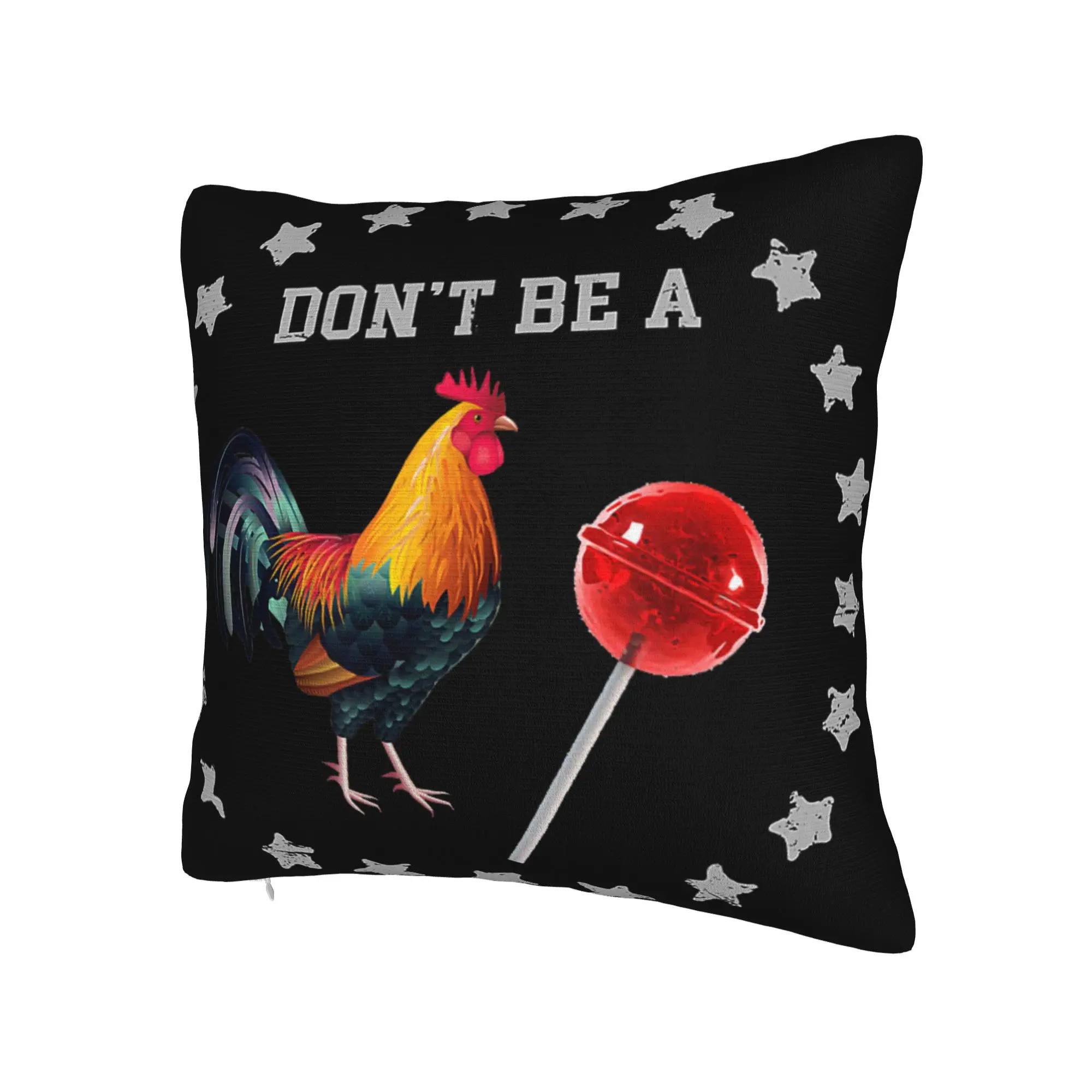 Don't Be A Sucker Funny Chicken Meme Pillow Cover Product Soft Cushion Cover Decoration  Pillow Case Cover Home Multiple Sizes