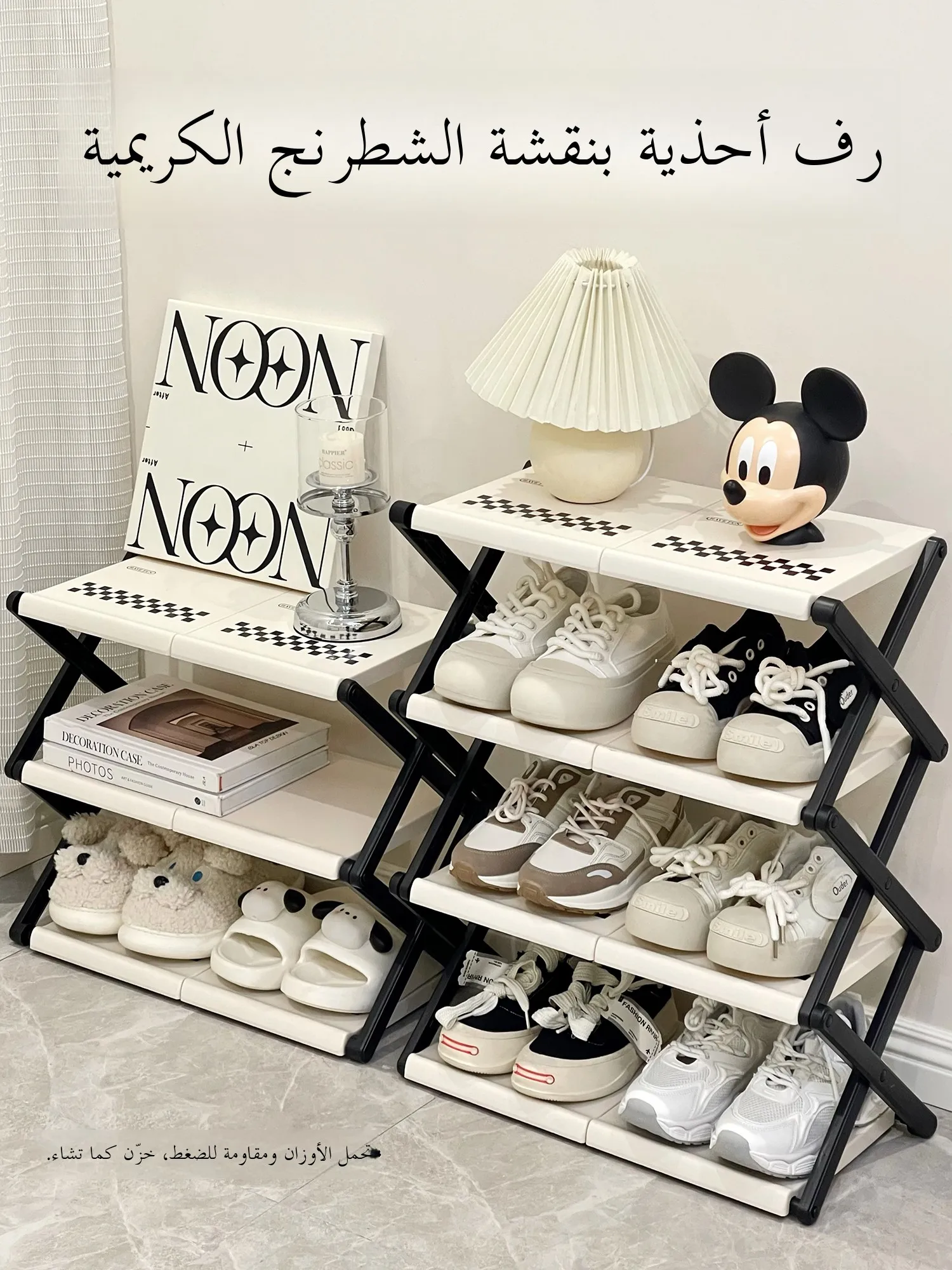 

Простая многоярусная подкроватная полка для обуви, шкаф для обуви для общежития и прихожей, простой в использовании, экономит место, органайзер для хранения обуви