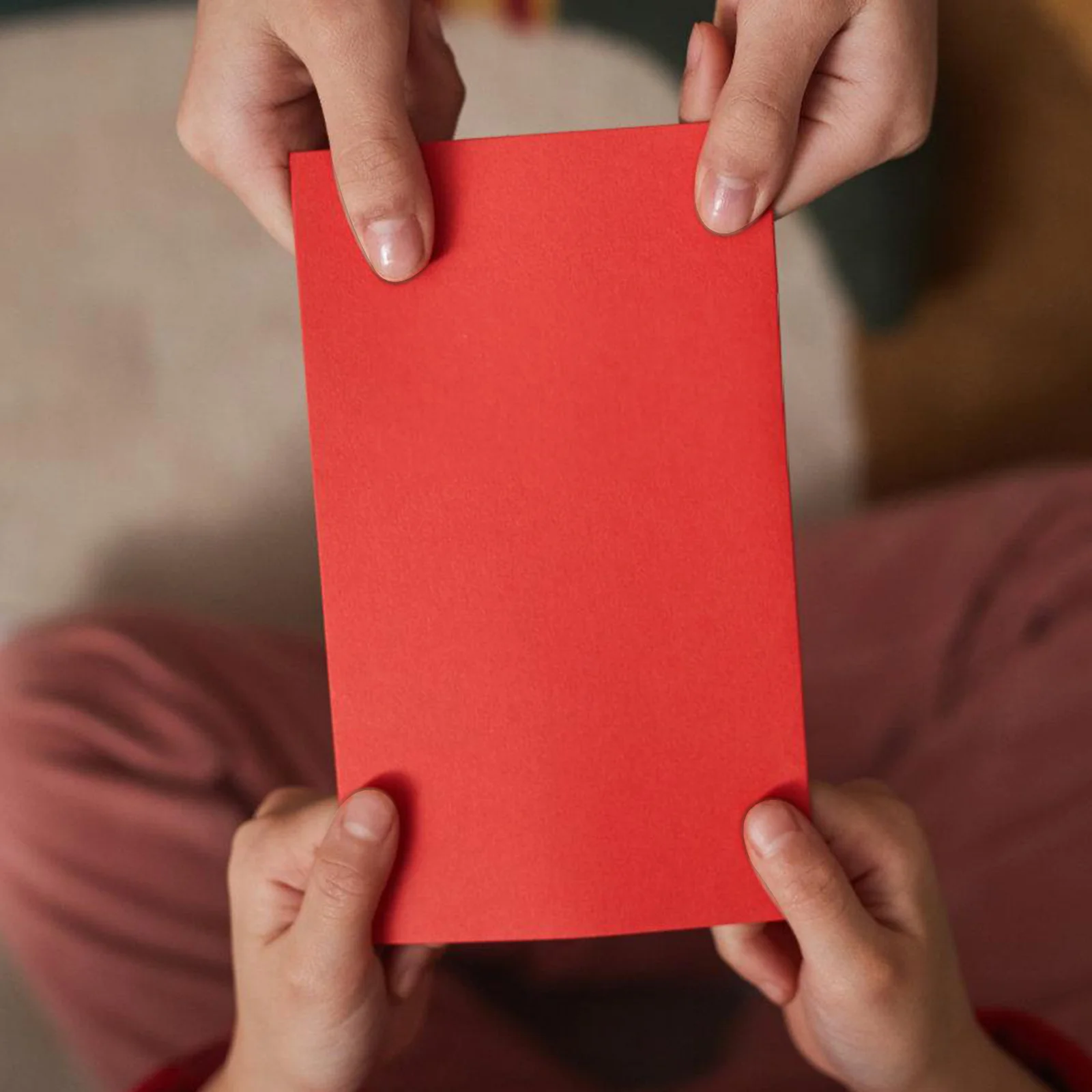 

60 Pcs Chinese New Year Red Envelopes Money Solid Color Cash Colored Letter Size