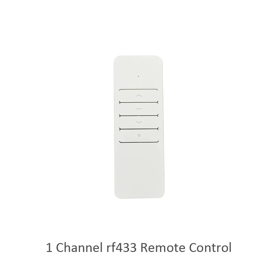 New RF433 Remote Controller 1/2/15 Channel for Dooya RF433 Curtain Motor KT320/DT52/DT82/DT360/Tuya RF433 Curtain Motor