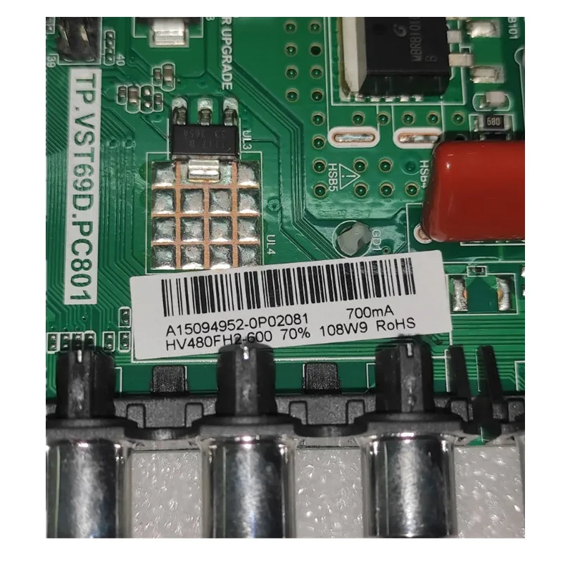 TP.VST69D.PC801 Scheda madre TV per Haier originale V500HJ1-PE8 H50E12