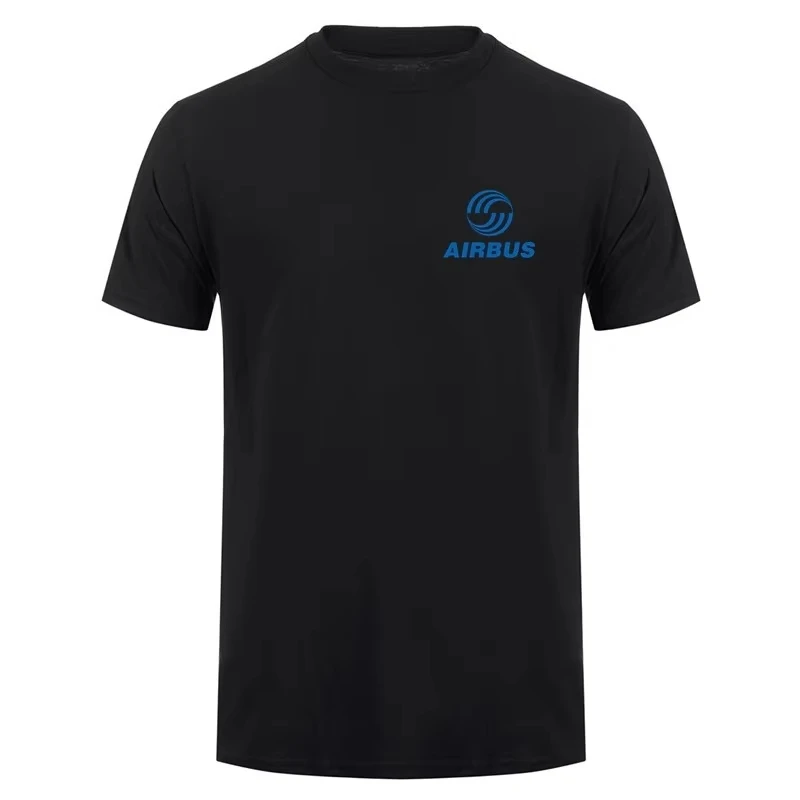 

2026 new Airbus Printed Graphic T-shirt Men's and Women's Short Sleeve T-shirt High Quality Men's Clothing Streetwear