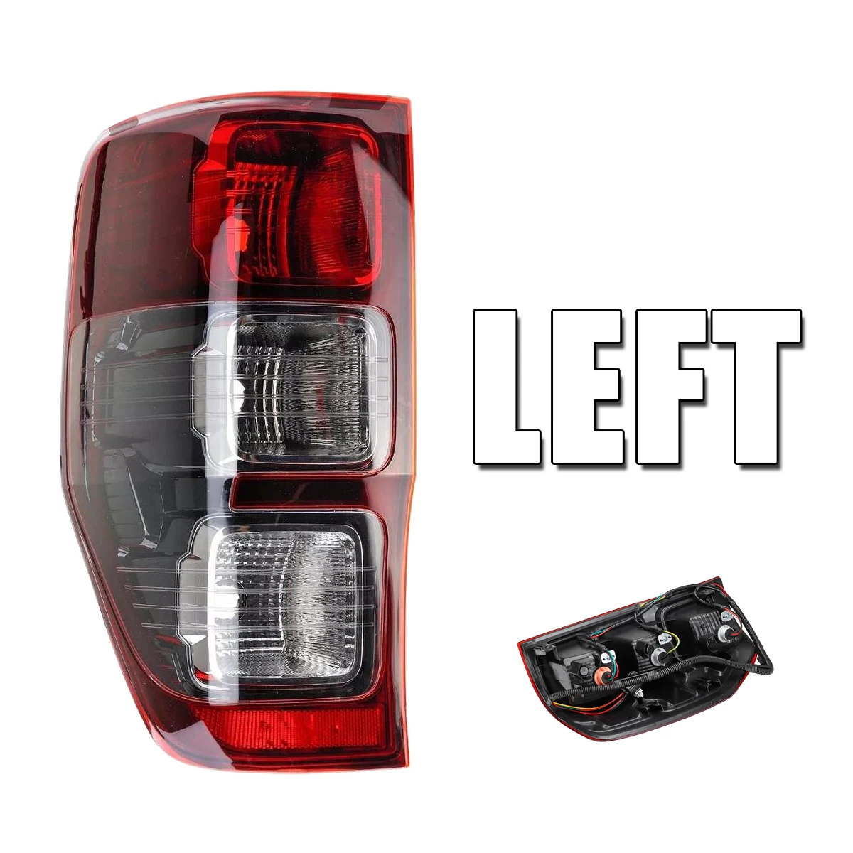 Car Left Right Rear Tail Light Brake Lamp Taillight for Ford Ranger Ute PX XL XLS XLT 2011 2012 2013 2014 2017 Turn Signal Light