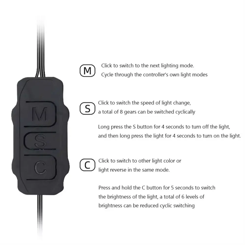 Professional PC Cooling Fan SATA to 5V 3 Pin Adapter Power Supply Light Strip ARGB Controller Cable Self Adhesive Extension Cord