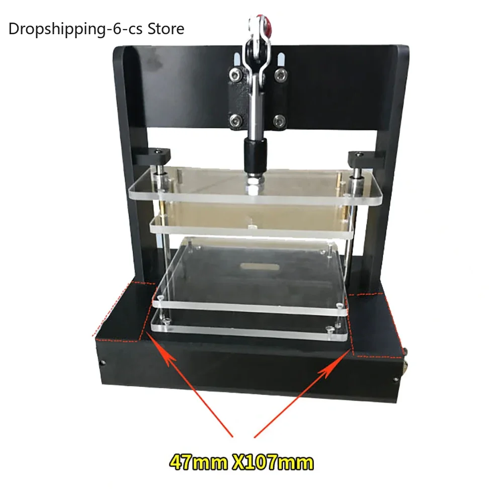 Универсальный испытательный стенд для печатной платы. Испытательная стойка для печатной платы. Рамка для эмбриона. DIY. Приспособление для тестирования печатной платы. 180x160 мм с 4 акриловыми платами.