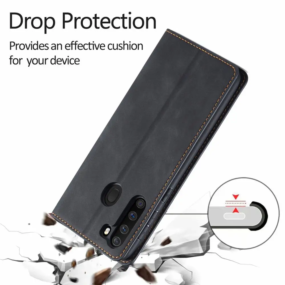 Wallet Case For Xiaomi Redmi Note 12 13 11 10 9 8 7 Pro Redmi 9 9A 9C 9T 10A 10C 11A 12C 13C K40 Leather Flip Stand Phone Cover