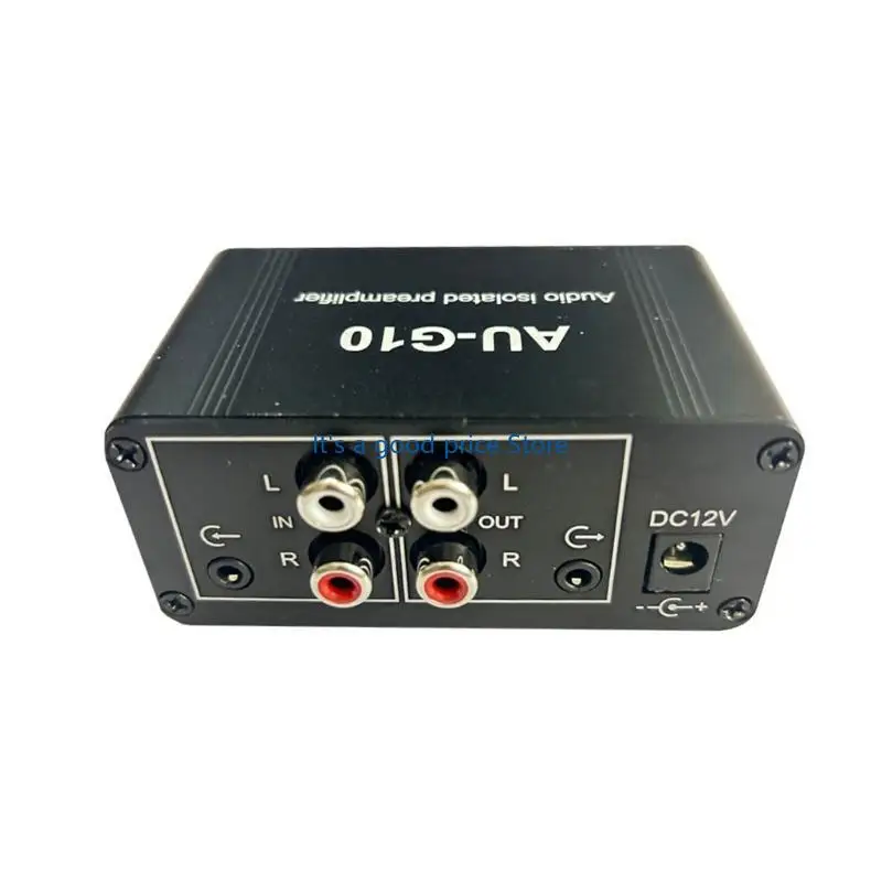 0-20dB Preamplifier Headphone AMP Board with 3.5mm Input Output