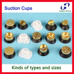 10pcs Glasses Universal Lens Block Suction Cup For Auto Lens Edger Optical Accessories