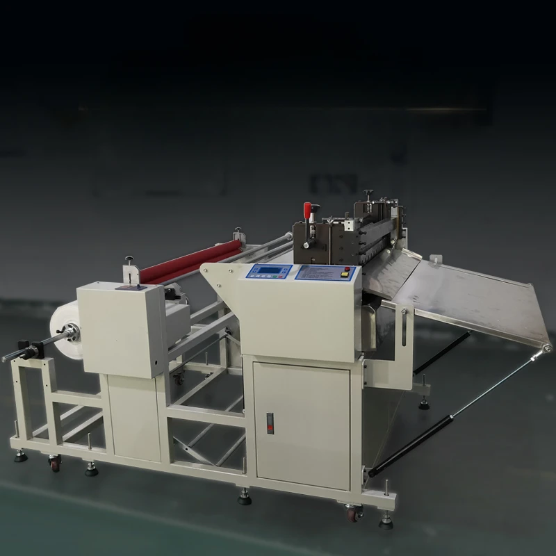 Computer fully automatic kraft paper cutting machine, PVC film slicing machine, non-woven fabric transverse cutting machine,