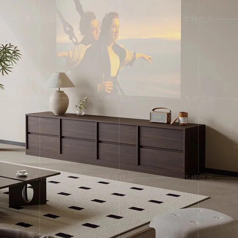 Design Wooden Tv Table Large Living Room Luxury Interior Fashion Save Space Tv Stands Professional Archivadores Unique Furniture