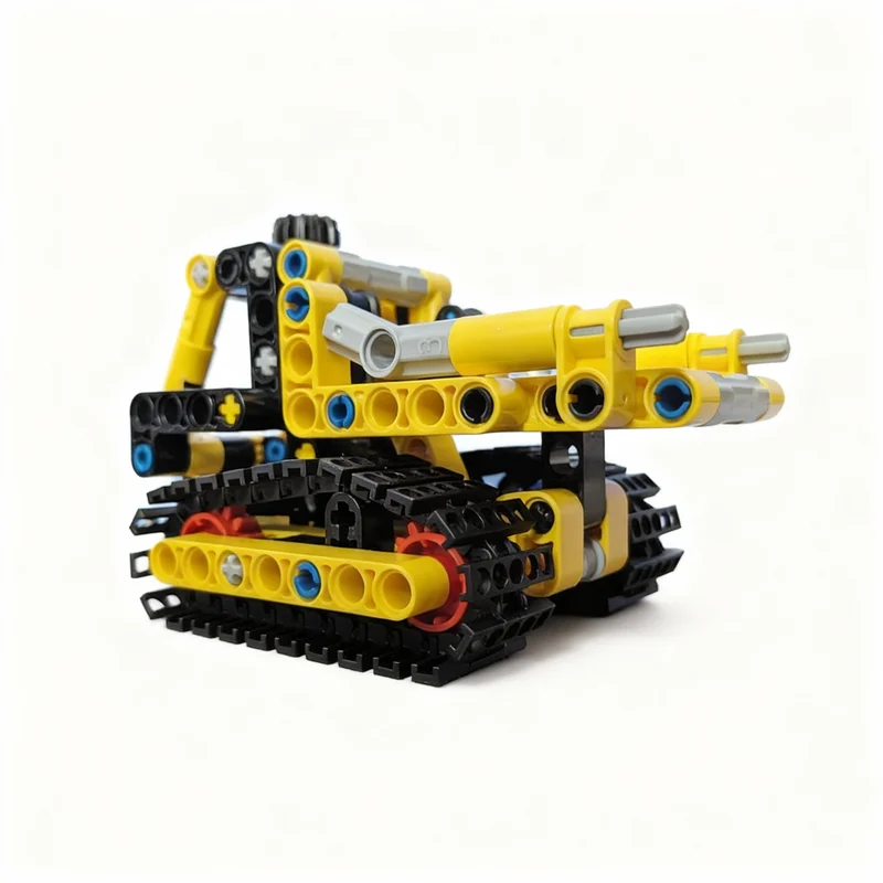 189-個-moc-追跡式ダンパーバリアントテクニカルモデルおもちゃビルディングブロック建築クリスマスギフトクリエイティブアイデア子供向け組み立て