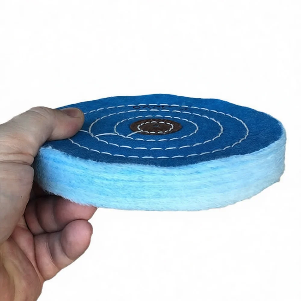 High Quality Cotton Cloth Buffing Wheel For Metal Jewelry Polishing Soft Grinder Pad Fine Finish Repairing Tool