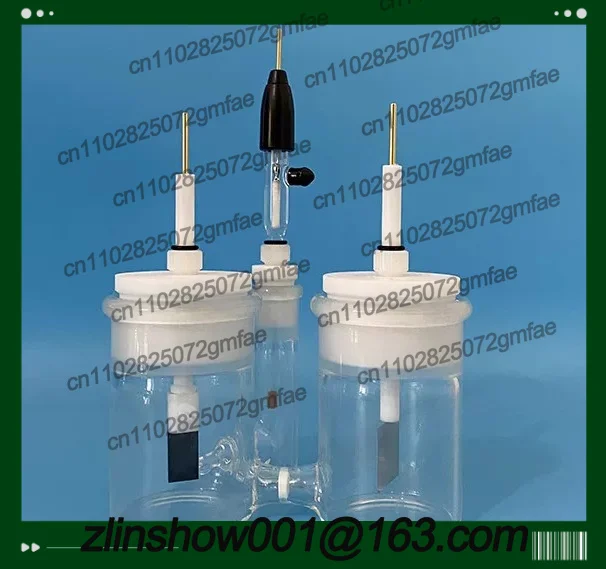 50Ml sealed three H-shaped electrolytic cell/extremely unsealed sand core