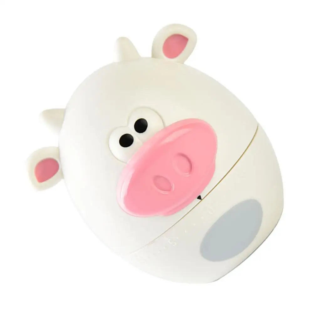 

Kitchen Timer Cute Cow Shape Cooking Timer Baking Tools Glass Lightweight Tool