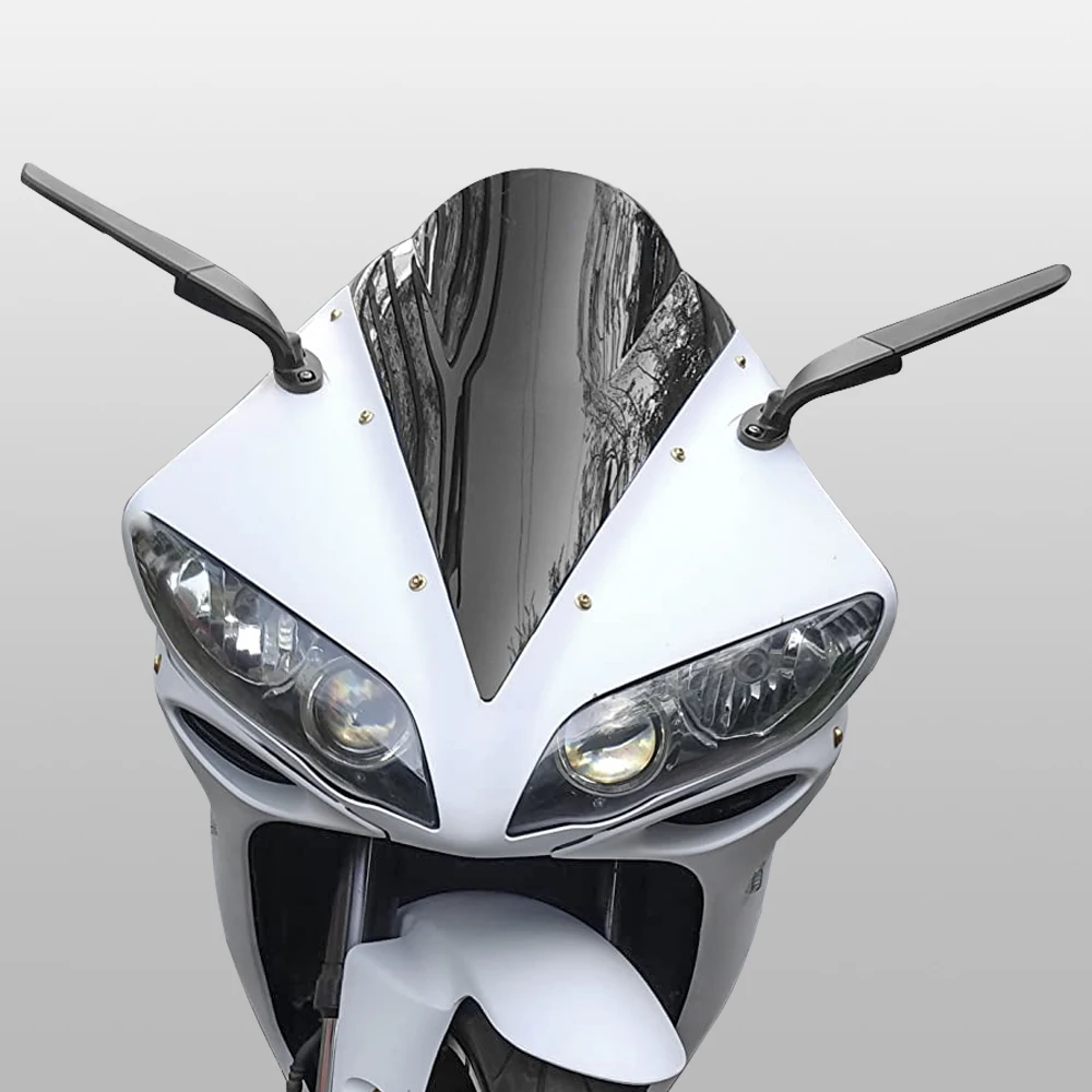 A Pair Motorcycle Modified Mirror For YAMAHA YZF R6 R1 R25 R3 FOr Kawasaki BMW Honda Adjustable Rotating Rearview Mirror image 3