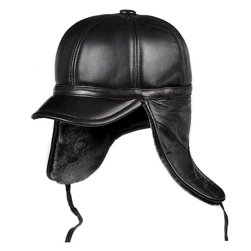 2025-hombres-100-natural-real-primera-calidad-piel-de-oveja-sombreros-de-bombardero-de-cuero-unisex-casual-invierno-calido-gorra-de-cuero-real-caliente-lei-feng-h