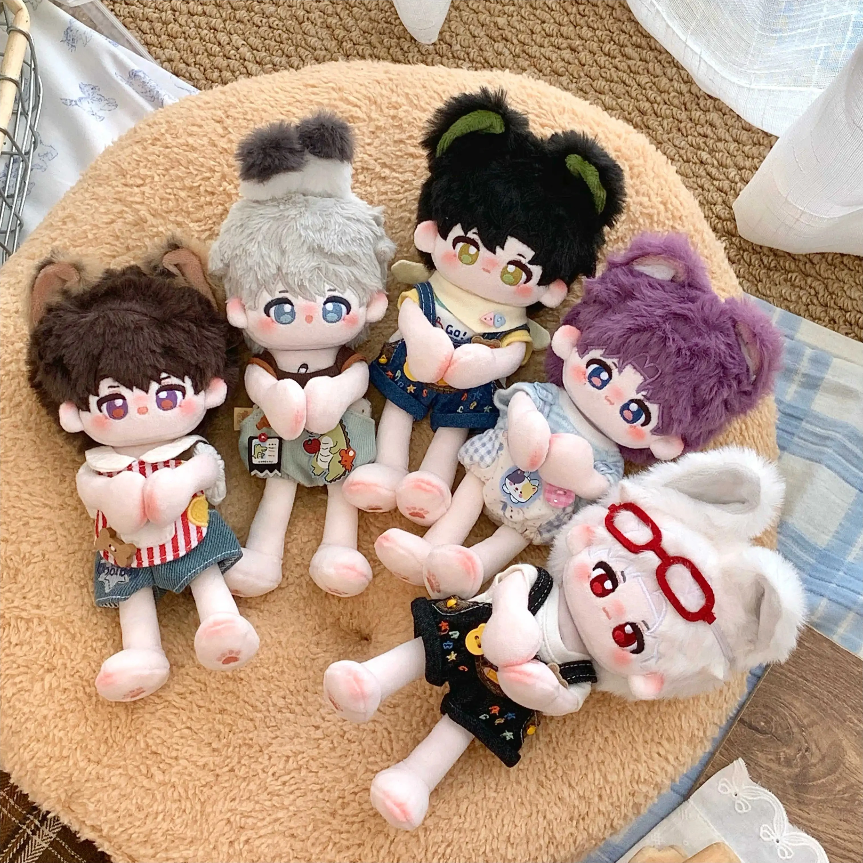 

Game Love and Deepspace Xavier Rafayel Zayne Sylus Caleb 15cm Chuichui Long Leg Body Doll Pendant Kawaii Plush Toys Anime Gift