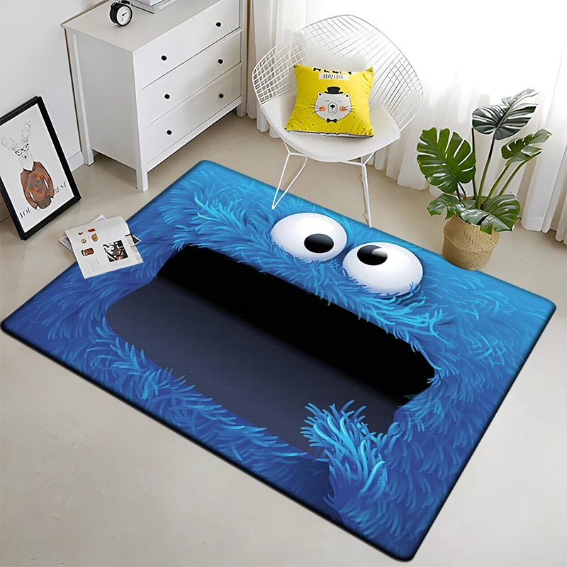 Sesame Street Cute Carpet,decoration Living room Bedroom floor mat Kitchen mat Bedroom Mat,bedroom decor birthday gift anime rug