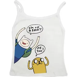 Millennium Style Y2k Street Wear Vintage Graphic Cartoon Print Casual Slim-Fit Sleeveless Halter Vest Baby T-Shirt For Women